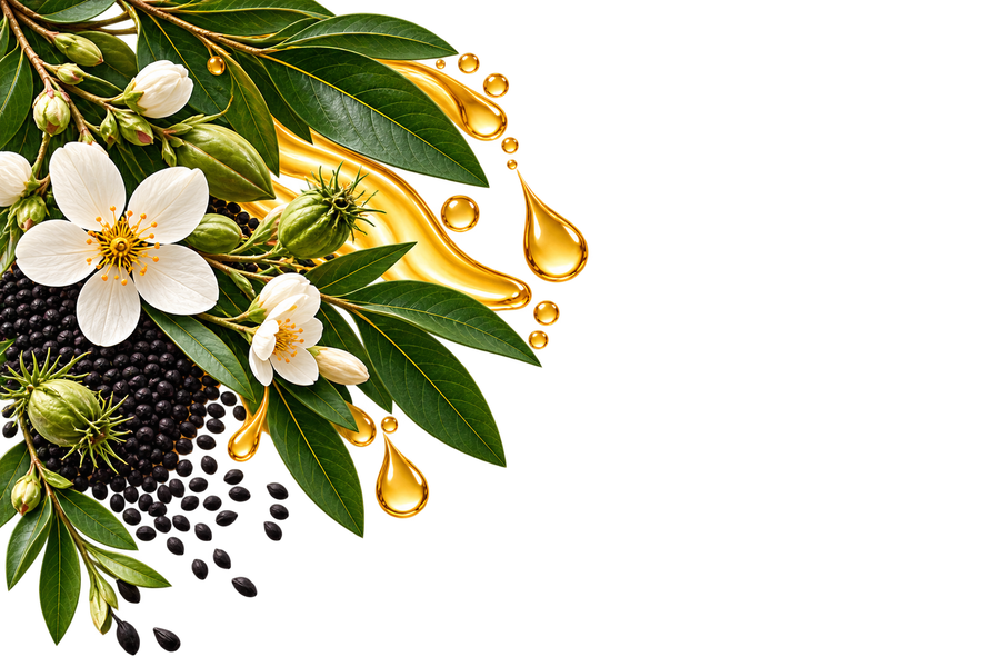 Natuurlijke botanische ingrediënten