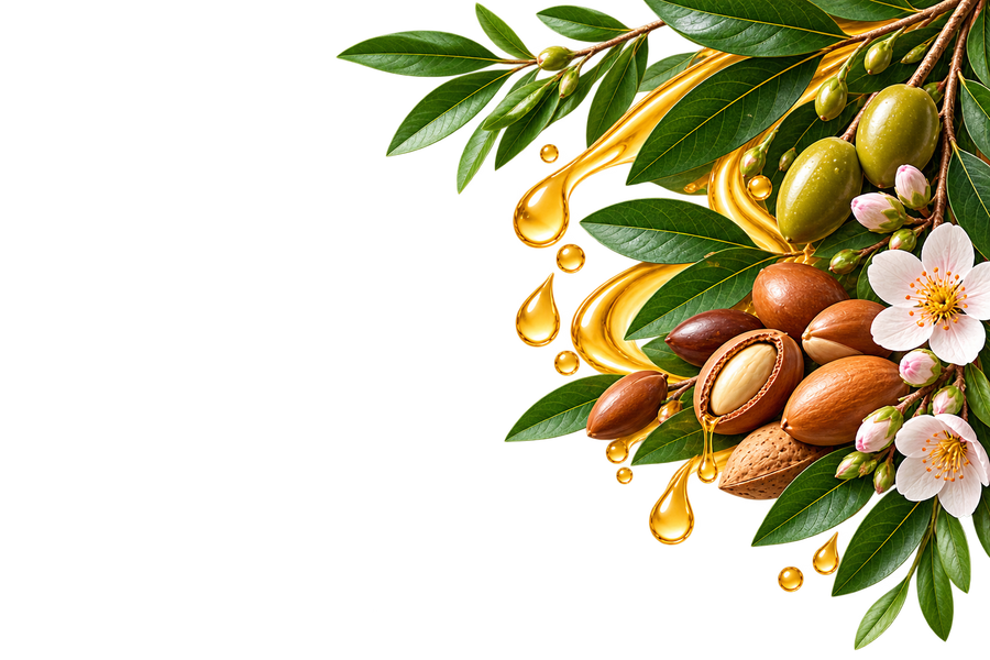 Natuurlijke botanische ingrediënten